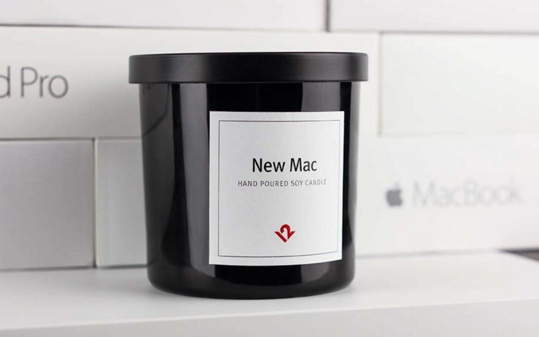 Duftkerze „Neuer Mac“